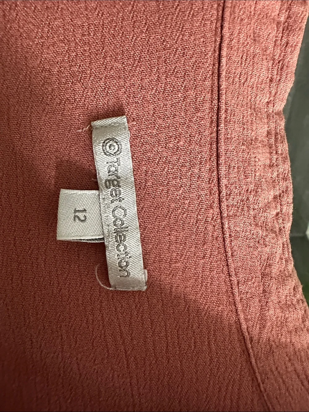 Target Women's Dusty Rose Button-Front Shirt Dress